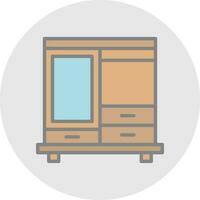 Wardrobe Vector Icon Design