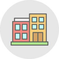 Hospital building Vector Icon Design