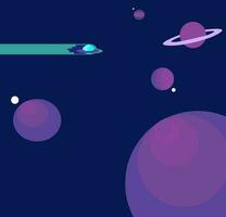 cósmico visiones estelar espacio ilustrador vector