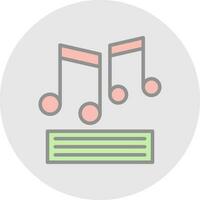 Music note Vector Icon Design