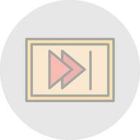 Forward Vector Icon Design