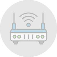 Router Vector Icon Design