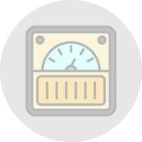 Meter Vector Icon Design