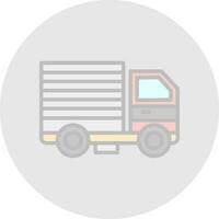 Truck Vector Icon Design