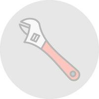 Wrench Vector Icon Design