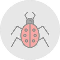 Bug Vector Icon Design
