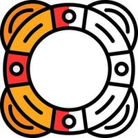 Lifesaver Vector Icon Design