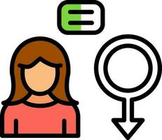 Gender equality Vector Icon Design