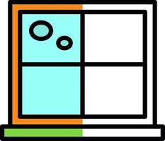 diseño de icono de vector de ventana