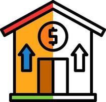 House Value Vector Icon Design