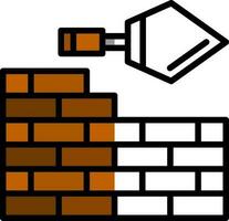 Bricks Vector Icon Design