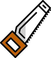 Hand Saw Vector Icon Design