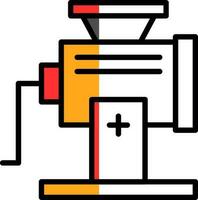 Meat Grinder Vector Icon Design