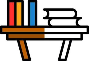 BookShelf Vector Icon Design