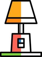 Lamp Vector Icon Design