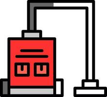 Vacuum Cleaner Vector Icon Design