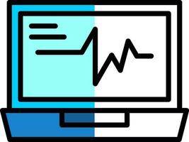 Ecg Vector Icon Design