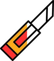 diseño de icono de vector de cuchillo quirúrgico