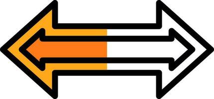 Double arrow Vector Icon Design