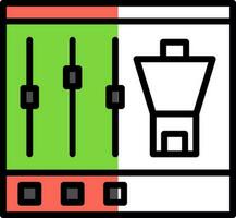 volumen controlador vector icono diseño