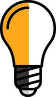 Light bulb Vector Icon Design