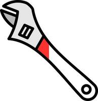 Wrench Vector Icon Design