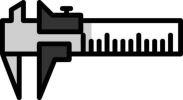 Caliper Vector Icon Design