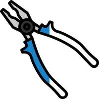 Lineman s pliers Vector Icon Design