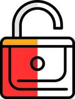 Unlocked Vector Icon Design