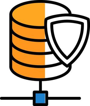 diseño de icono de vector de base de datos