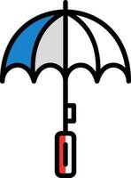 Umbrella Vector Icon Design