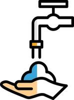 Hand wash Vector Icon Design