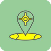 Tracker Vector Icon Design