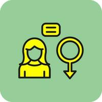 Gender equality Vector Icon Design