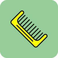 Comb Vector Icon Design