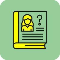 Book Vector Icon Design