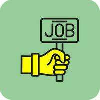 Job Vector Icon Design