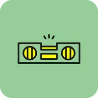 Spirit Level Vector Icon Design