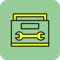 Spanner Vector Icon Design