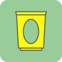 Dustbin Vector Icon Design