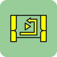 Replay Vector Icon Design