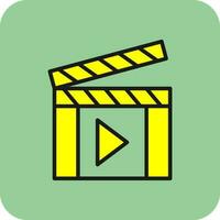 Video Vector Icon Design