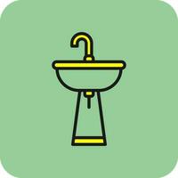 Sink Vector Icon Design