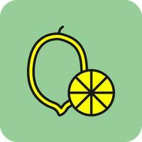 Lemon Vector Icon Design