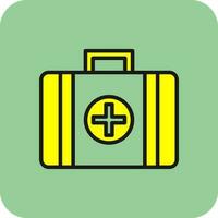 First aid Vector Icon Design