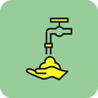 Hand wash Vector Icon Design