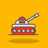 Tank Vector Icon Design