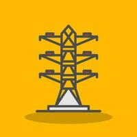 Tower Vector Icon Design