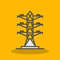 Tower Vector Icon Design