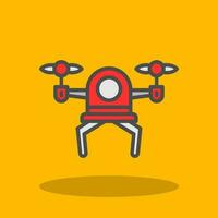 diseño de icono de vector de dron